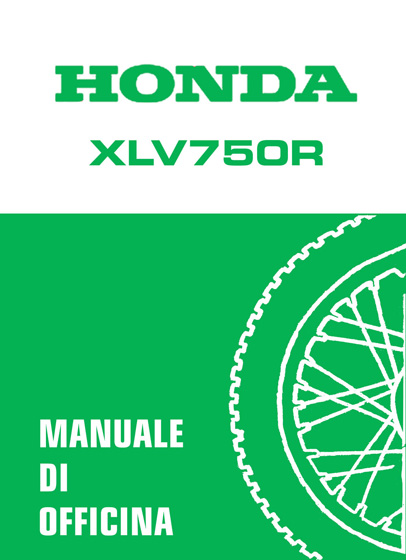 manuale officina XLV750R